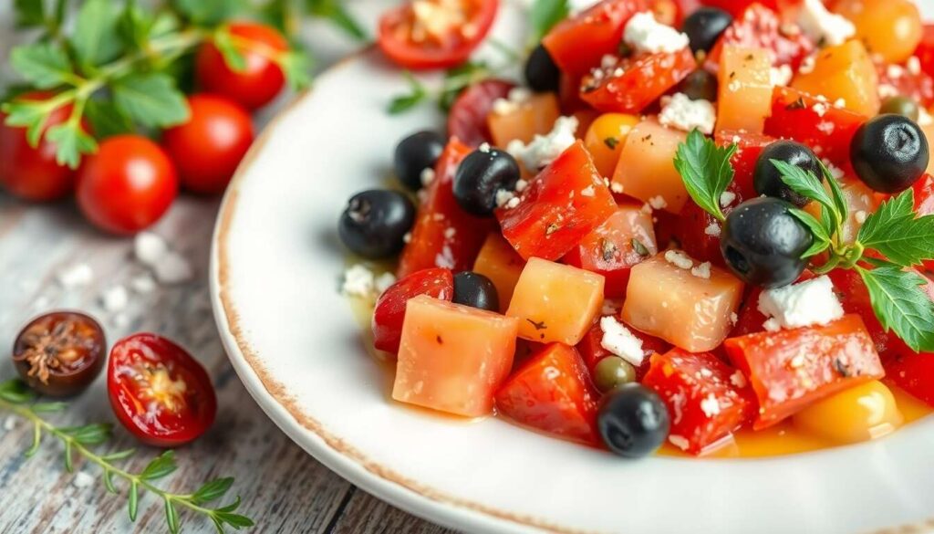 Recette de la salade de Salina : insalata di Salina