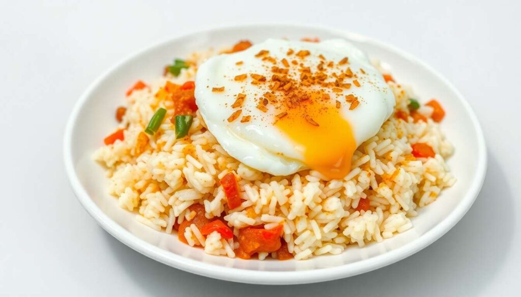 Recette de Nasi Goreng Saguyan avec Œuf