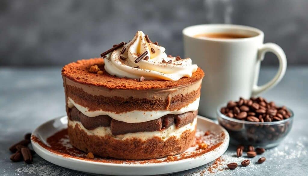 Tiramisu de Jessica sans alcool : chocolat et spéculoos