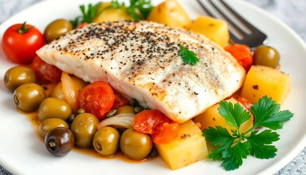 Recette d'espadon alla ghiotta à la Messinese avec pommes de terre sautées