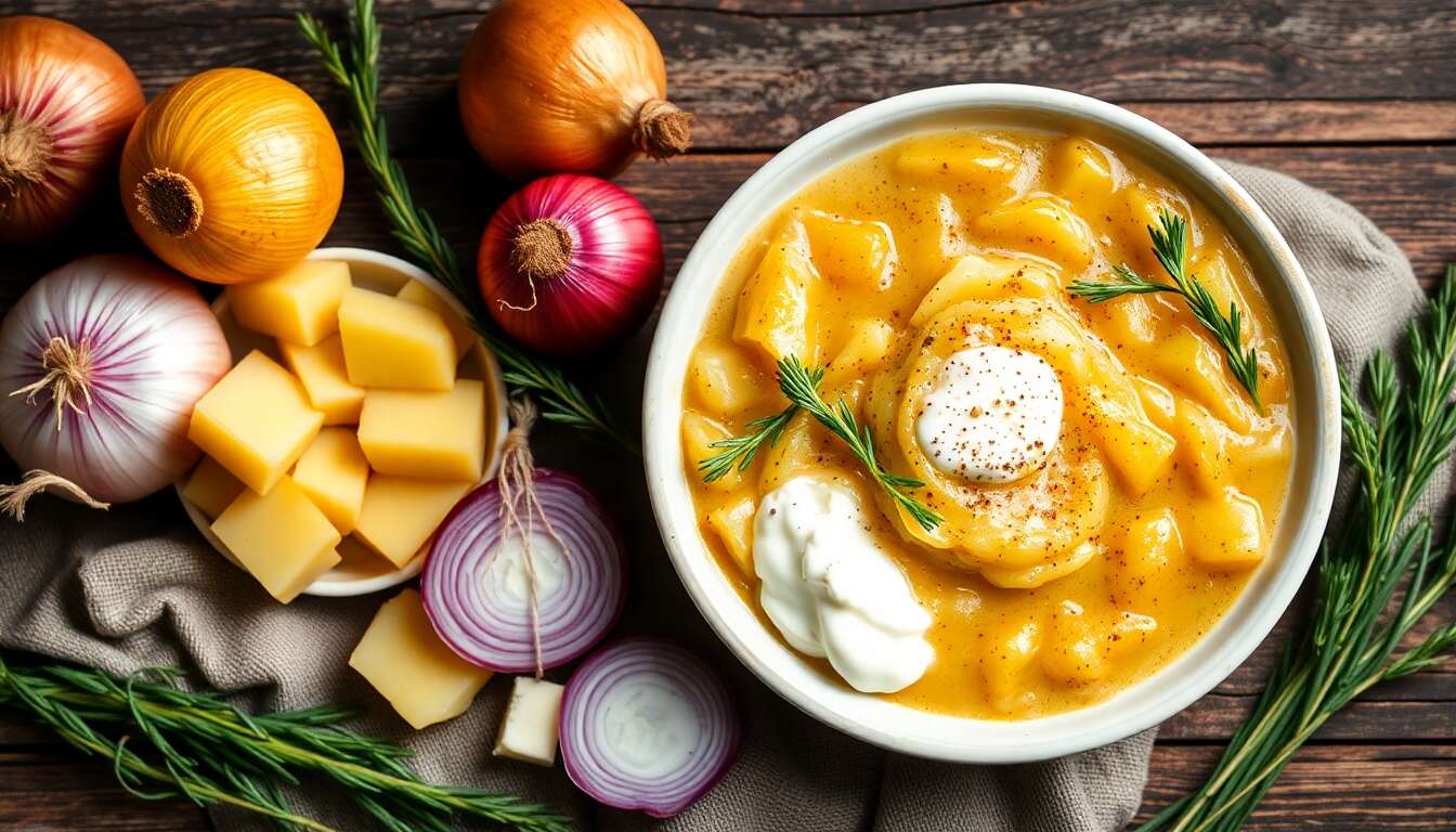 Recette Stoemp aux Trois Oignons : un Plat Savoureux