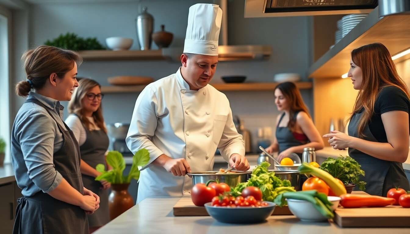 Initiez-vous aux secrets des chefs avec des cours de cuisine à Lille