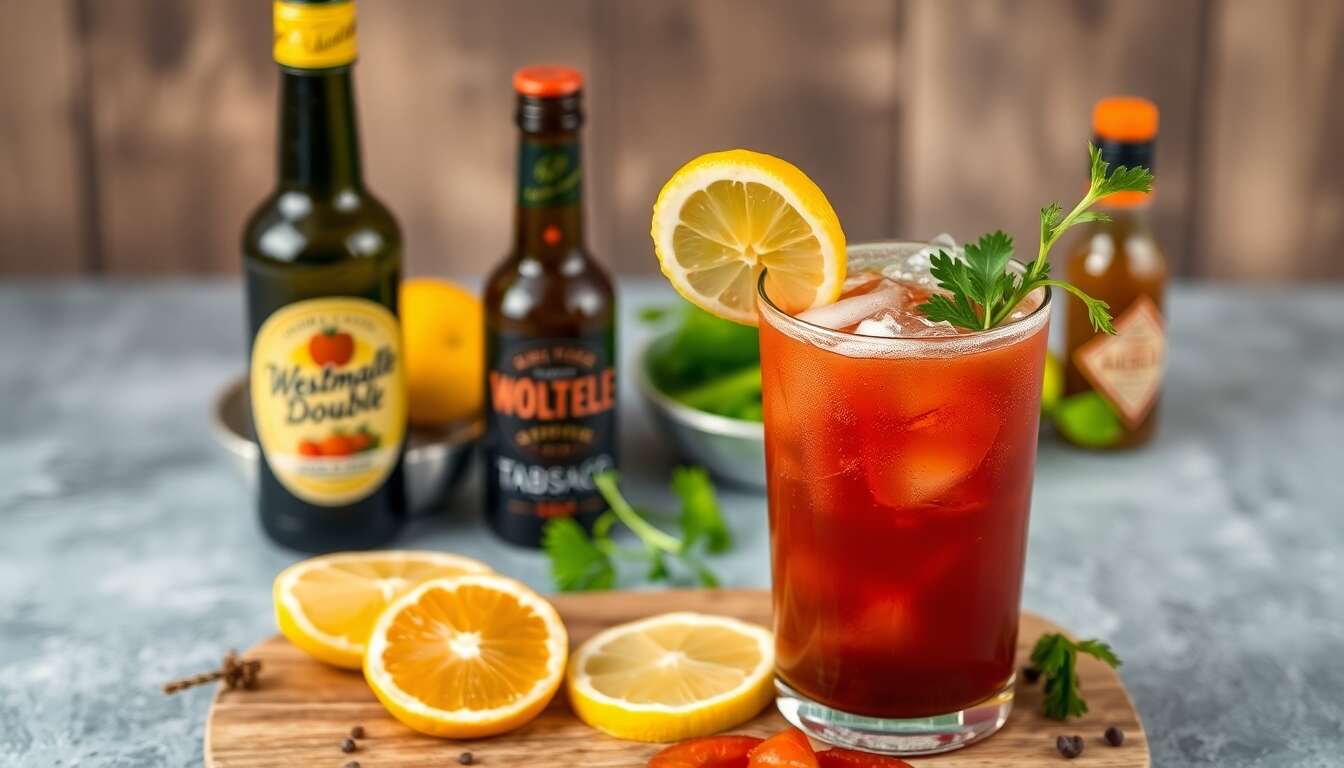 Recette : bloody Horse au sirop épicé de Westmalle Double