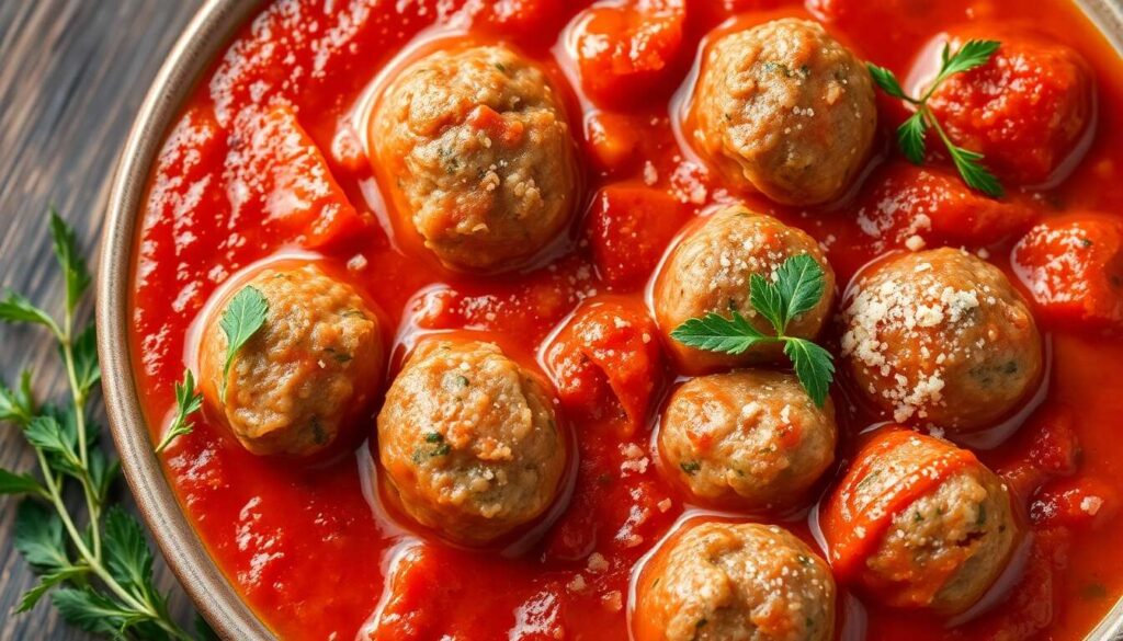 Boulettes de viande à la sauce tomate : la recette facile