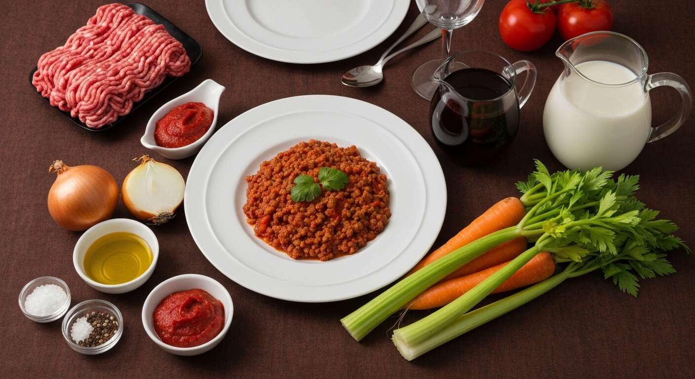 Recette authentique de la sauce bolognaise maison