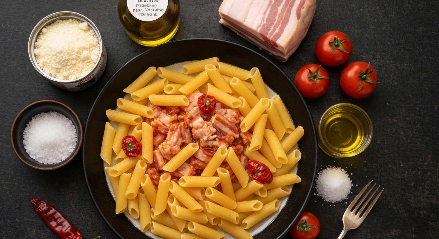 Recette authentique des penne all'amatriciana
