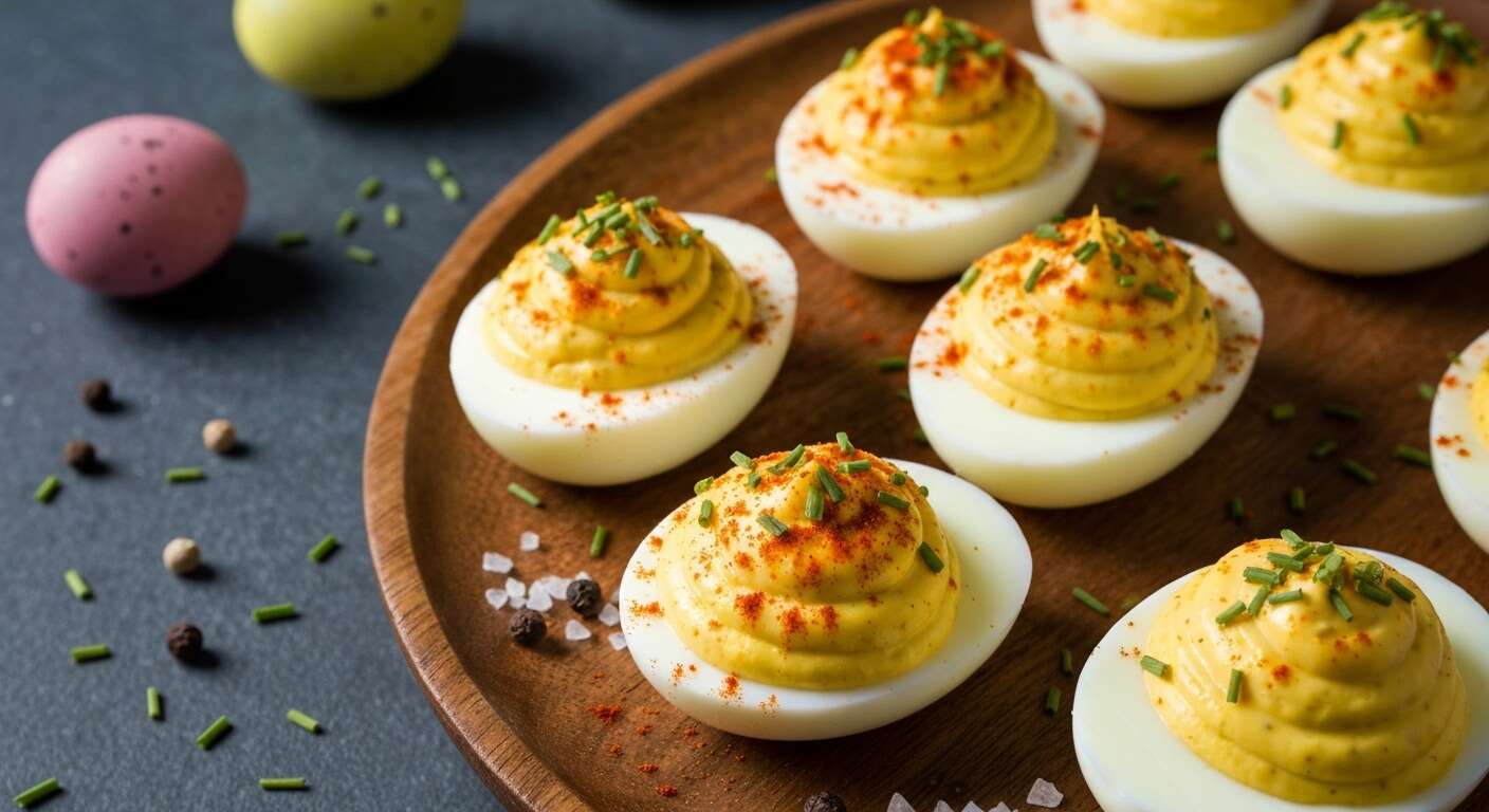 Œuf Mimosa de Pâques : recette à Préparer la Veille