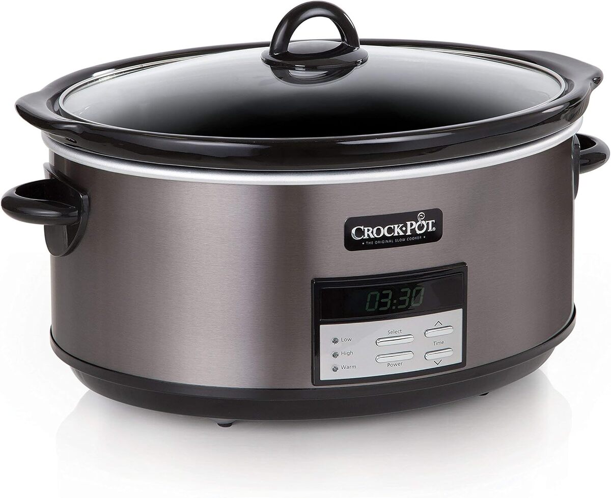 Test de la mijoteuse Crock-Pot 8L programmable en inox noir