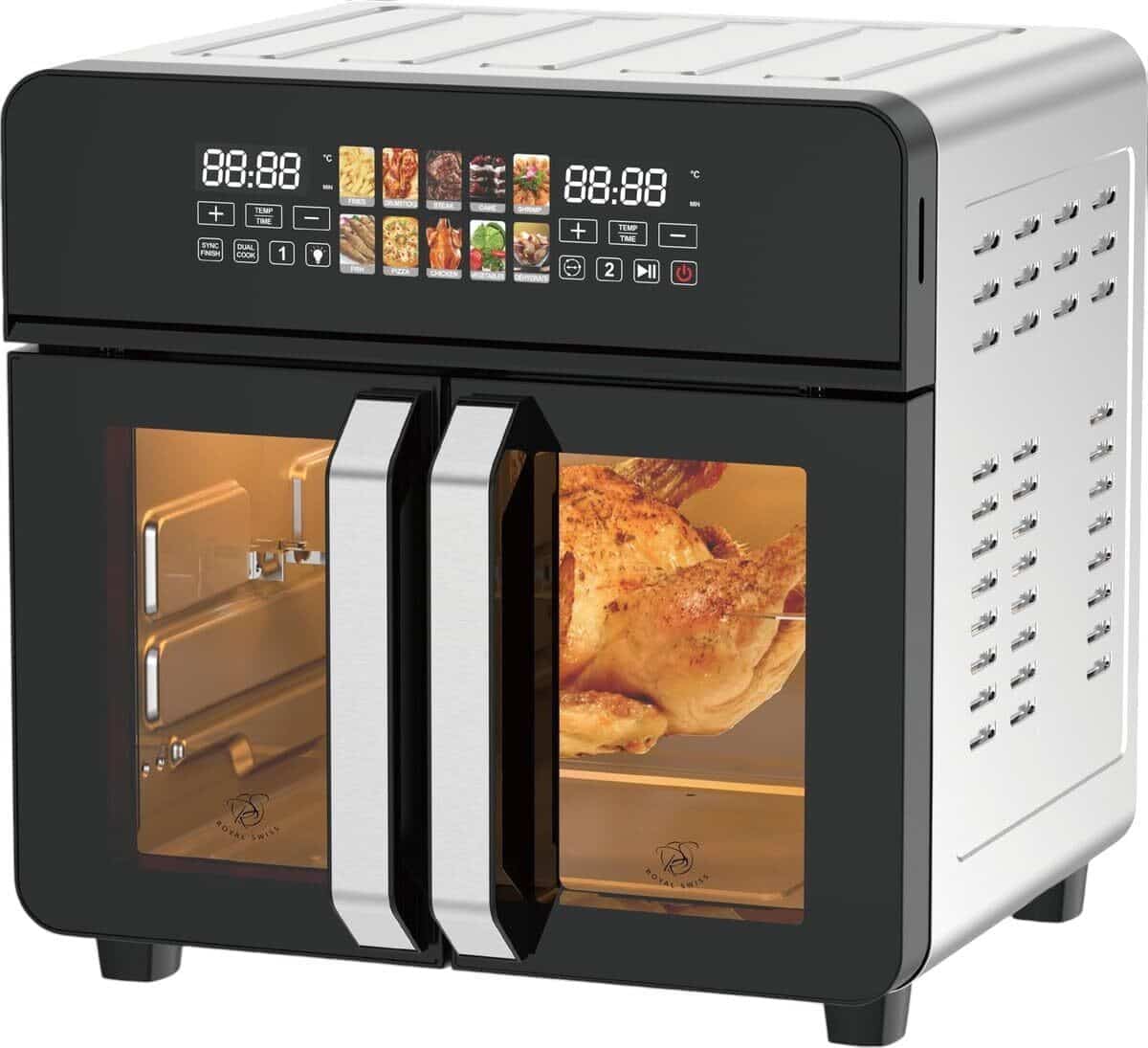 Test de la friteuse à air Royal Swiss Airfry XXL 1500W