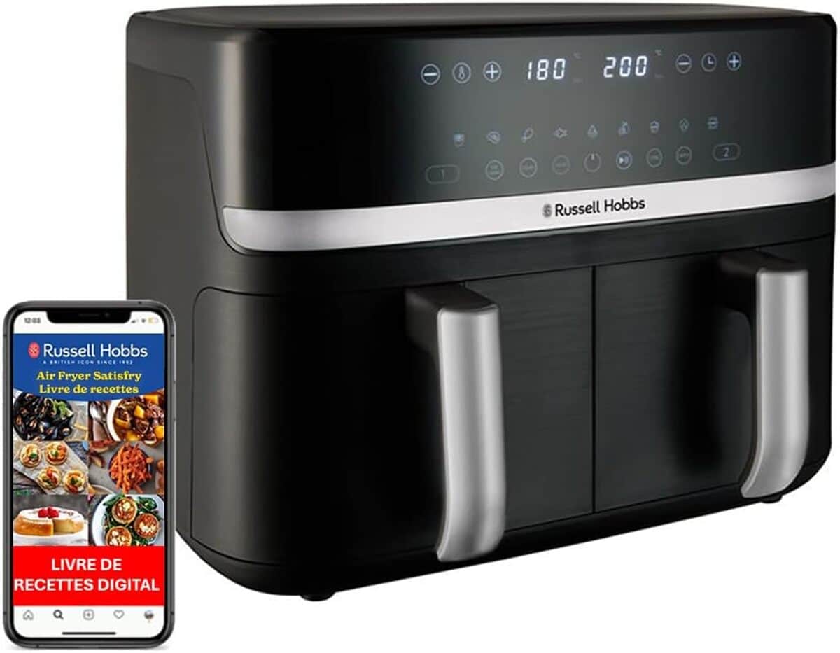 Test de la friteuse sans huile Russell Hobbs Air Fryer Rapid Air XXL : 9-en-1 efficace et compacte