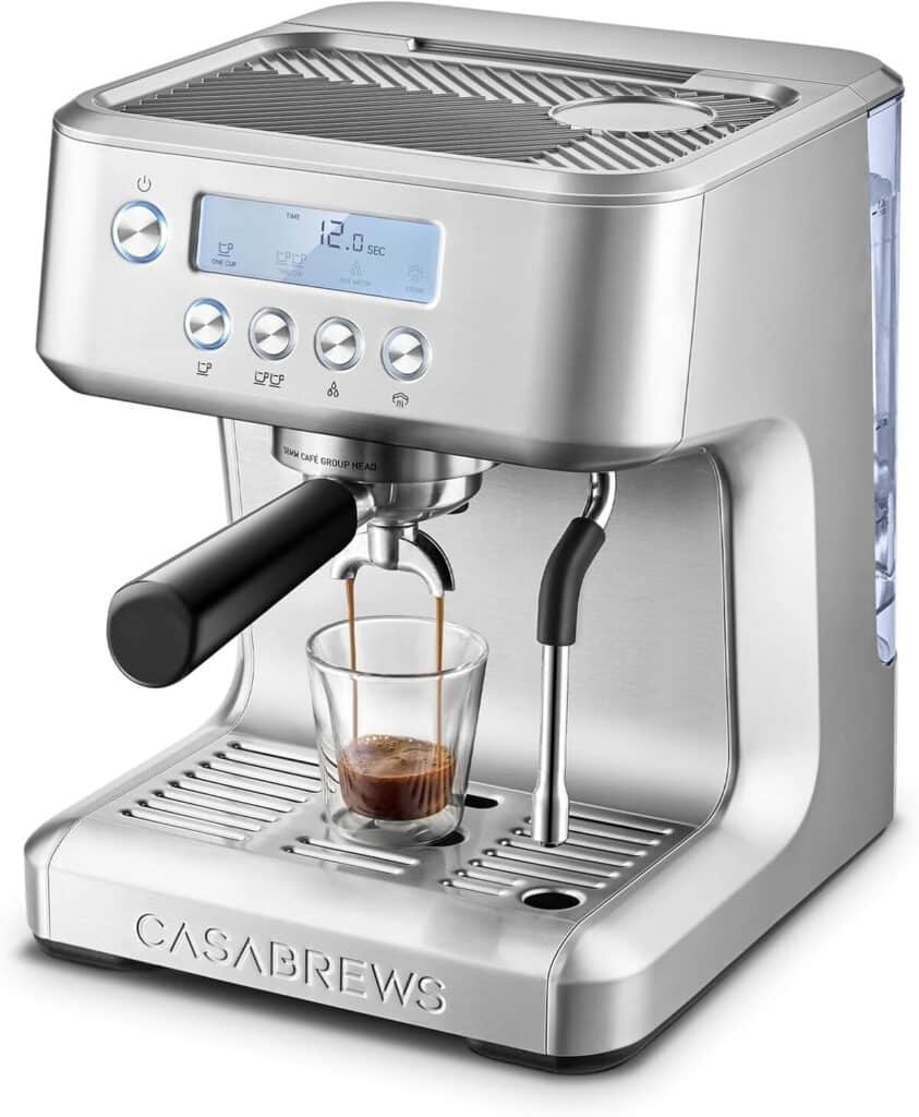 Test de la machine à café expresso Casabrews : puissance 20 bars et écran LCD