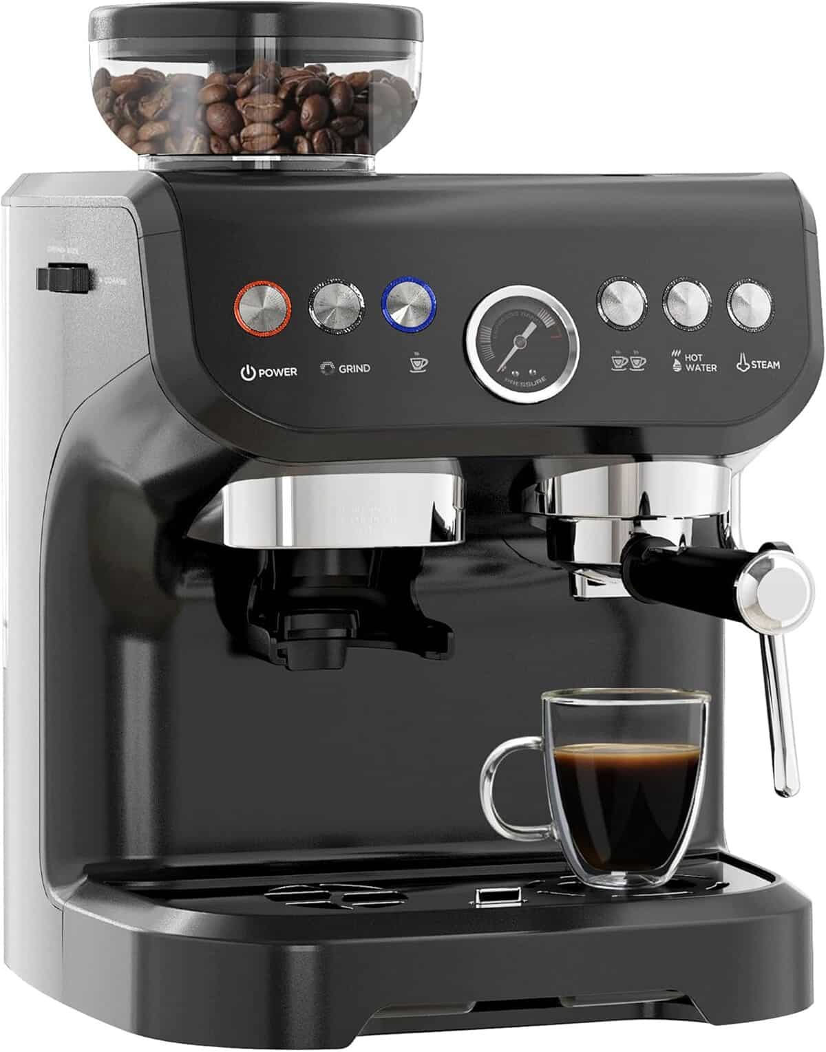 Test de la machine à expresso HOMCOM 1600W : performance et élégance