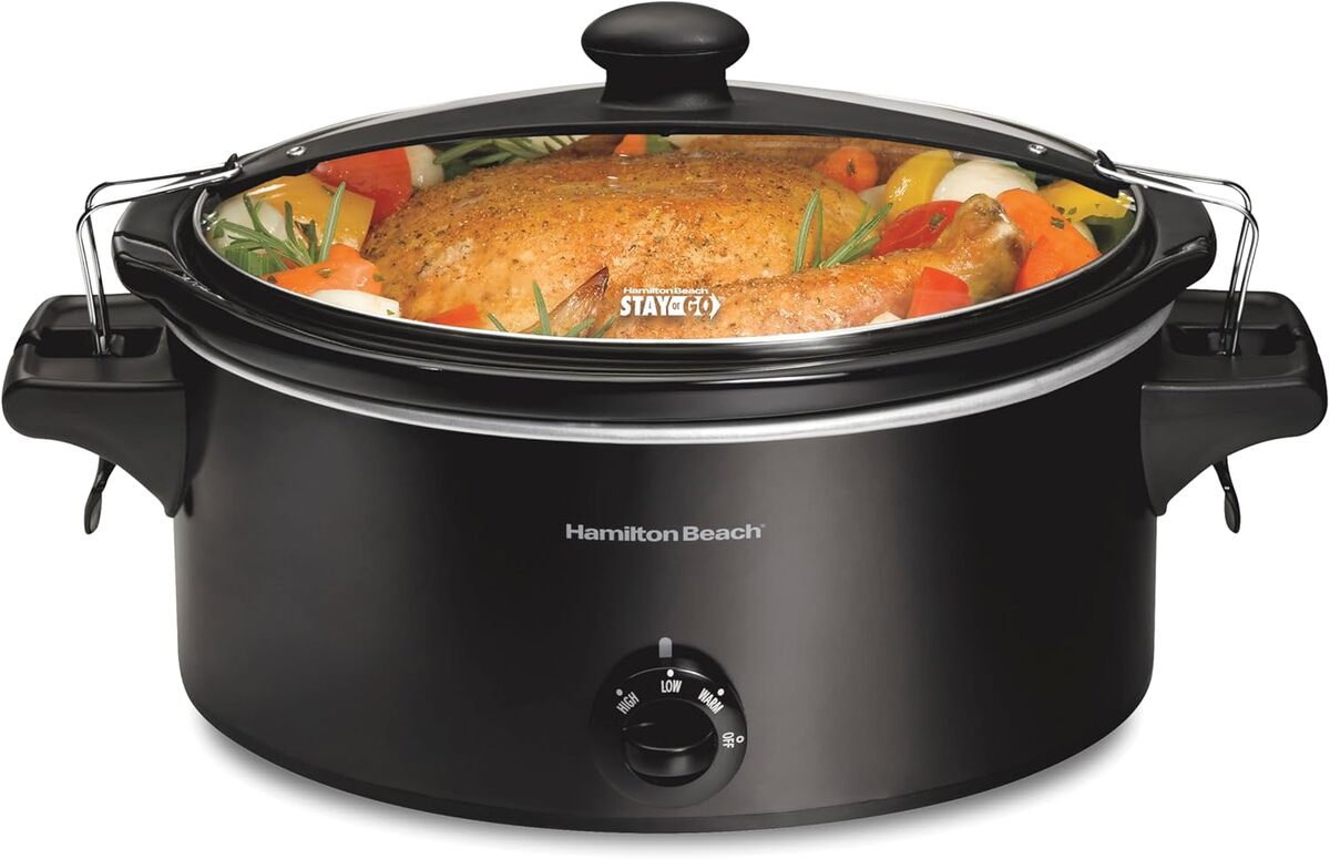 Test de la mijoteuse Hamilton Beach 33261 noir pivotant