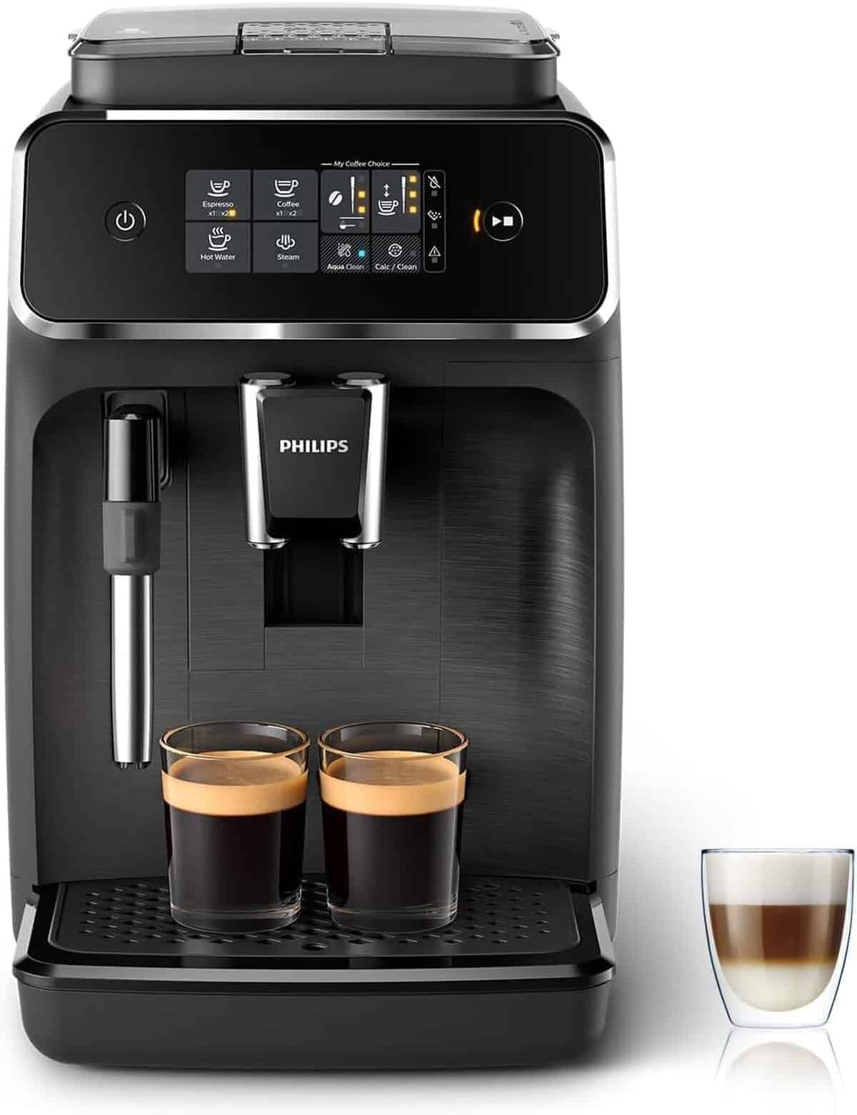 Test de la Philips Série 2200 : expresso automatique et mousseur à lait