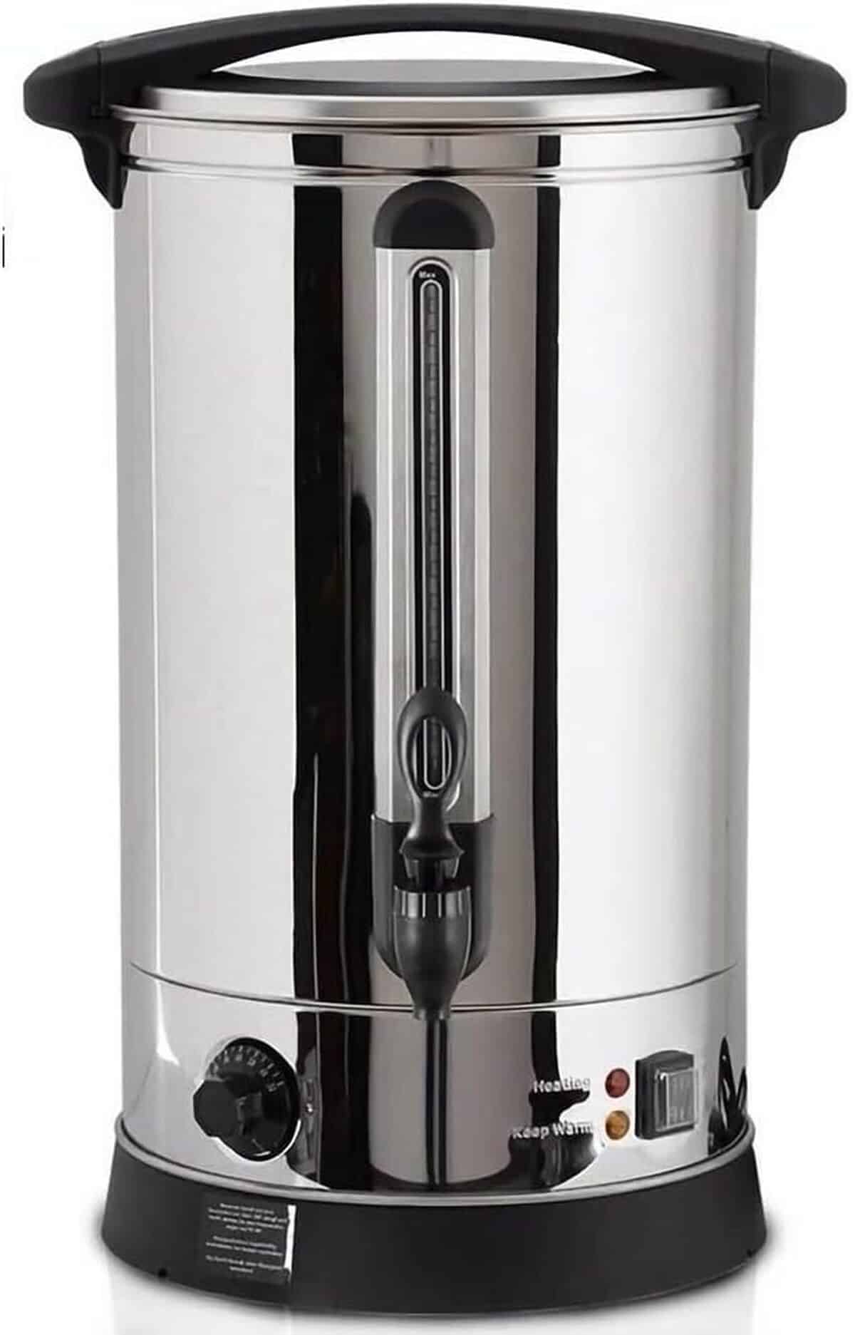Test du cuiseur à vin chaud Melko 22 l : 2500 W et thermostat réglable