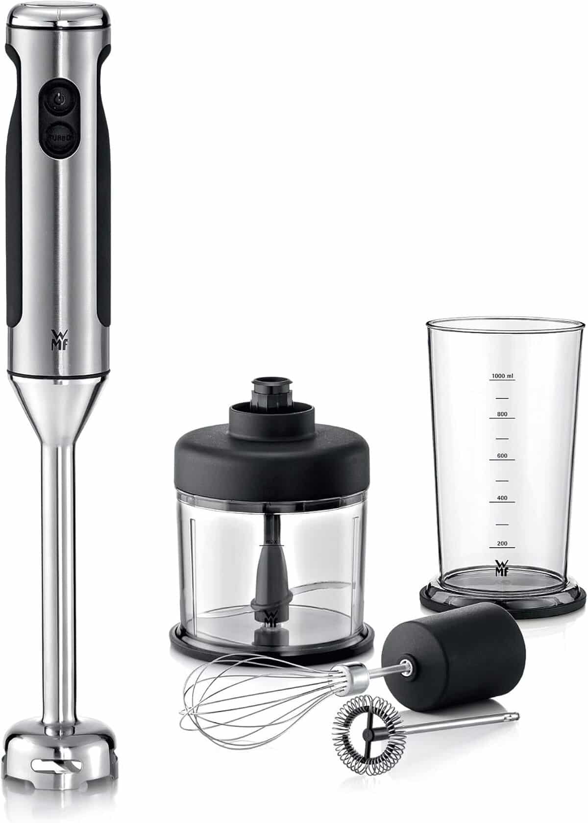 Test du mixeur plongeant 4-en-1 WMF Lineo : puissance et polyvalence 700 W