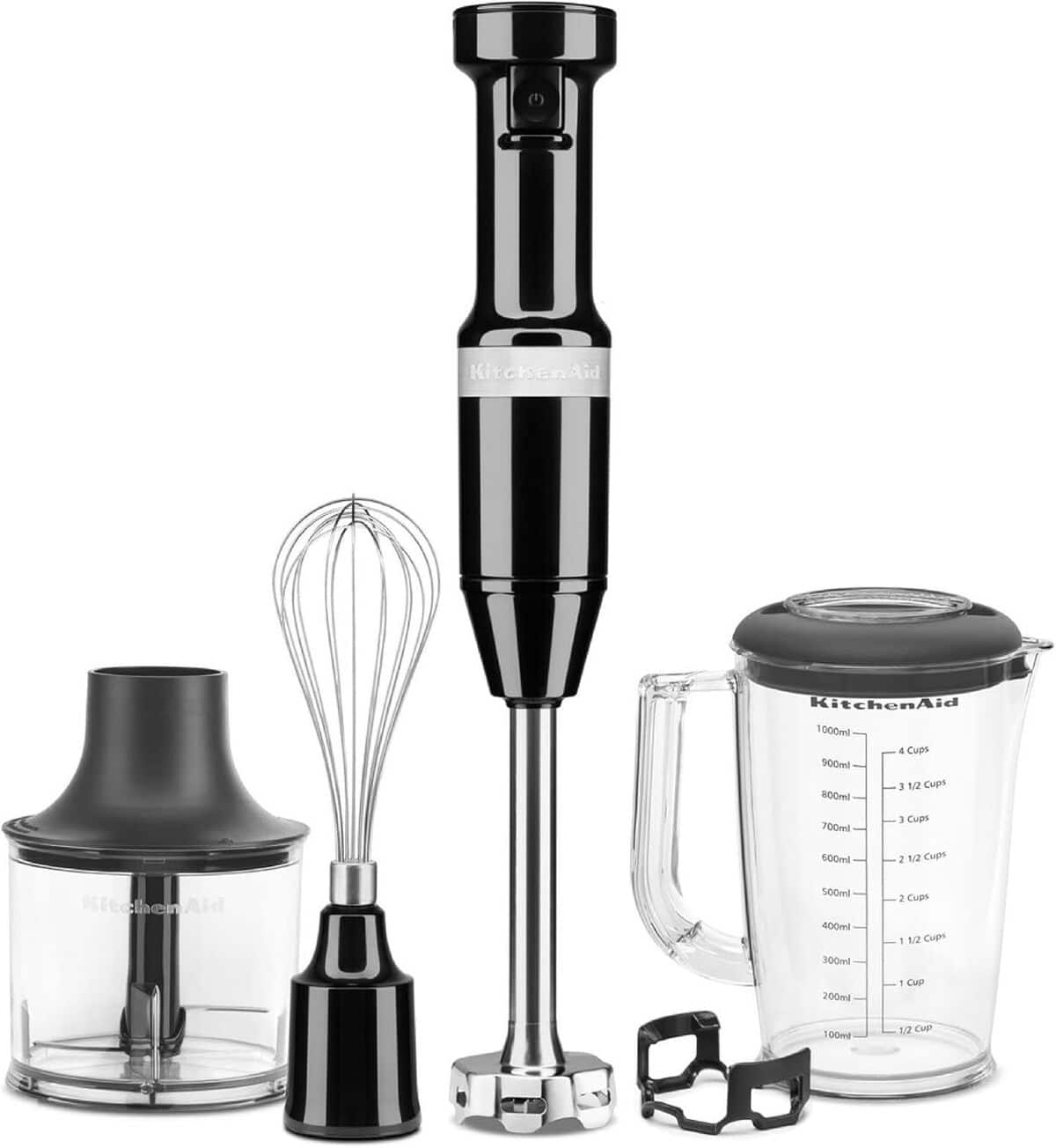 Test du mixeur plongeant KitchenAid 5KHBV83EOB noir onyx