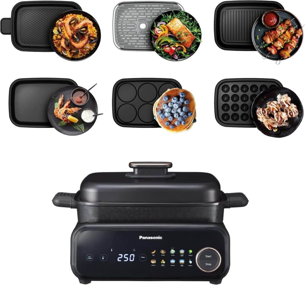 Test du Panasonic NF-GM600 : le multicuiseur électrique 6-en-1 polyvalent