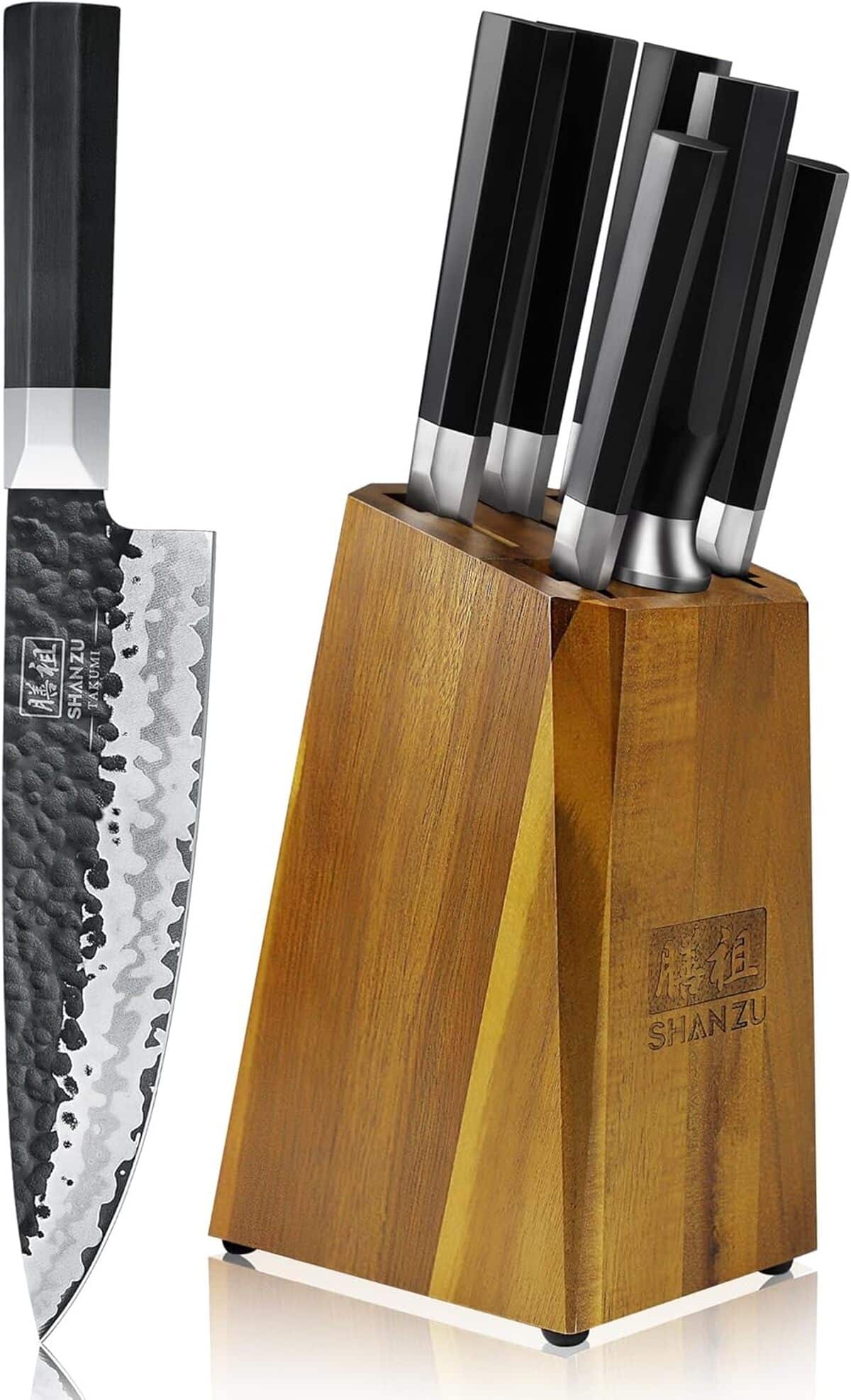 Test du set couteau japonais 7 pièces Shan Zu Takumi