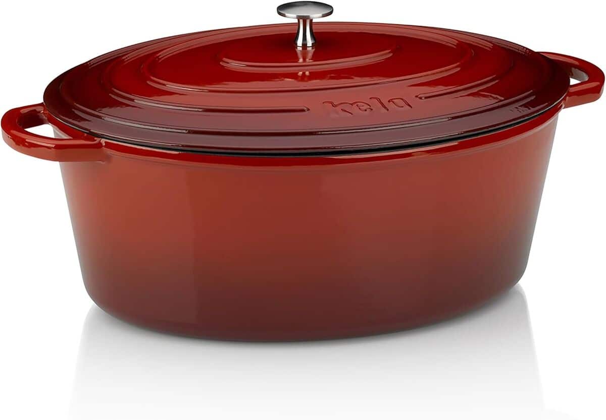 Test : kela Calido cocotte ovale en fonte 9, 3 L