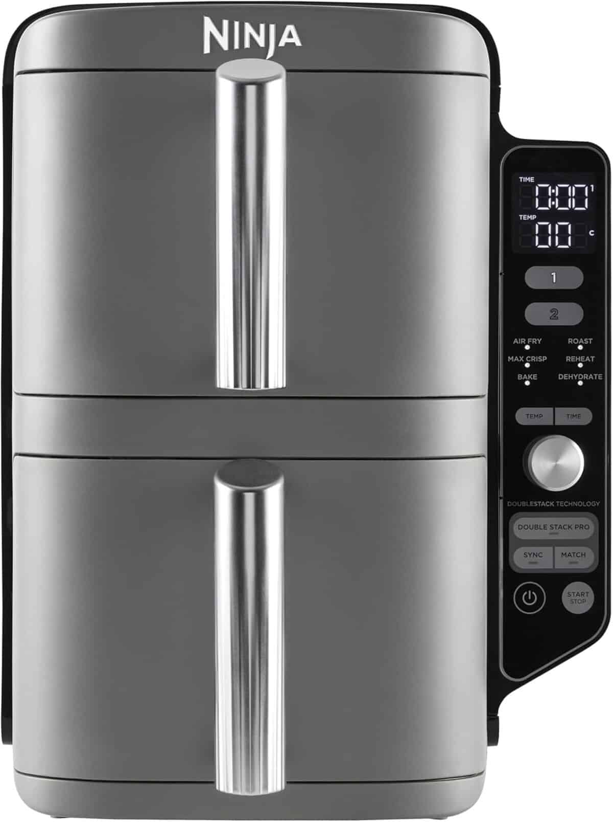 Test : ninja Double Stack XL, friteuse sans huile 9, 5L à 6 fonctions
