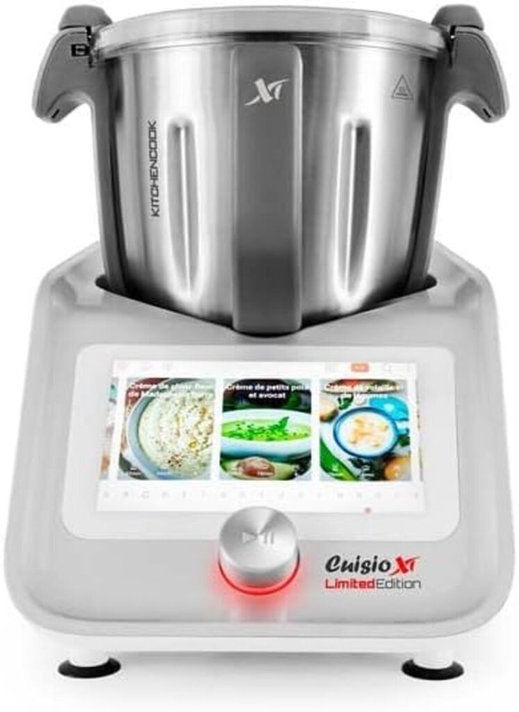 Test : robot cuiseur Cuisioxtconnect de Kitchencook en gris