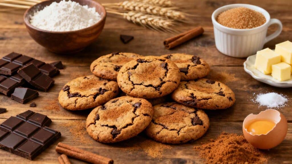 Biscuits Chocolat-Cannelle : recette Gourmande