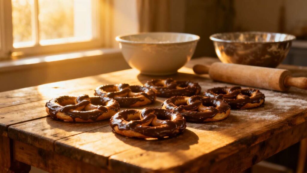 Recette de bretzels au chocolat : 3 versions gourmandes