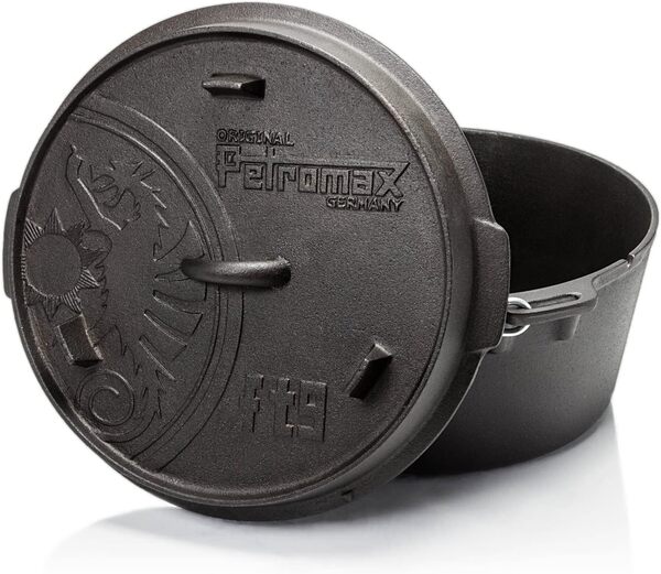 Petromax ft9 Cocotte en Fonte (Dutch Oven) (Fond Plat)