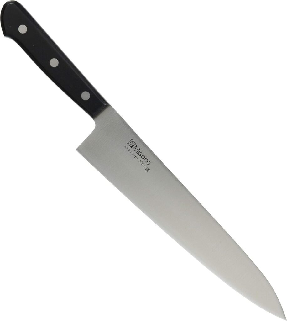 Test : couteau de boucher Misono Molybdène 21 cm en acier