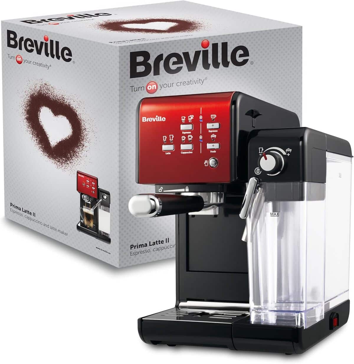 Test de la Breville Prima Latte II : machine espresso 15 bars