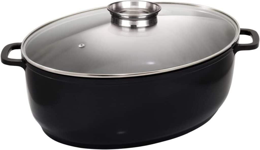 Test de la cocotte ovale Jumbo Baumalu, idéale pour tous feux et induction