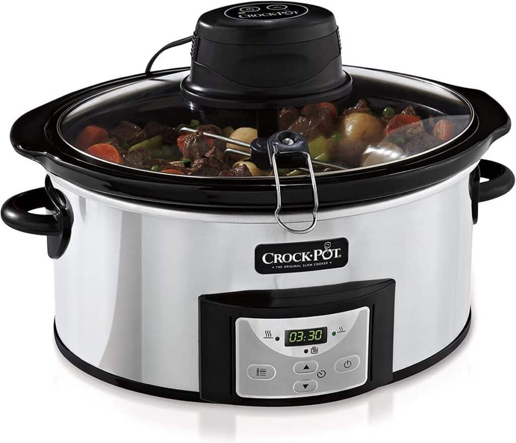 Test de la mijoteuse programmable Crockpot CSC012X, mélangeur automatique