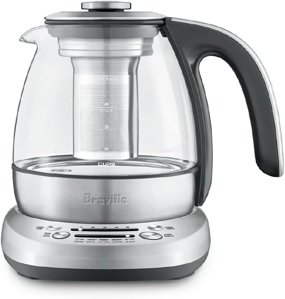 Test de la théière Breville BTM500CLR : infuseur et bouilloire compacte