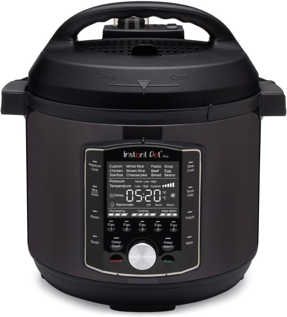 Test de l'Instant Pot Pro 6 : autocuiseur multifonction 1200W