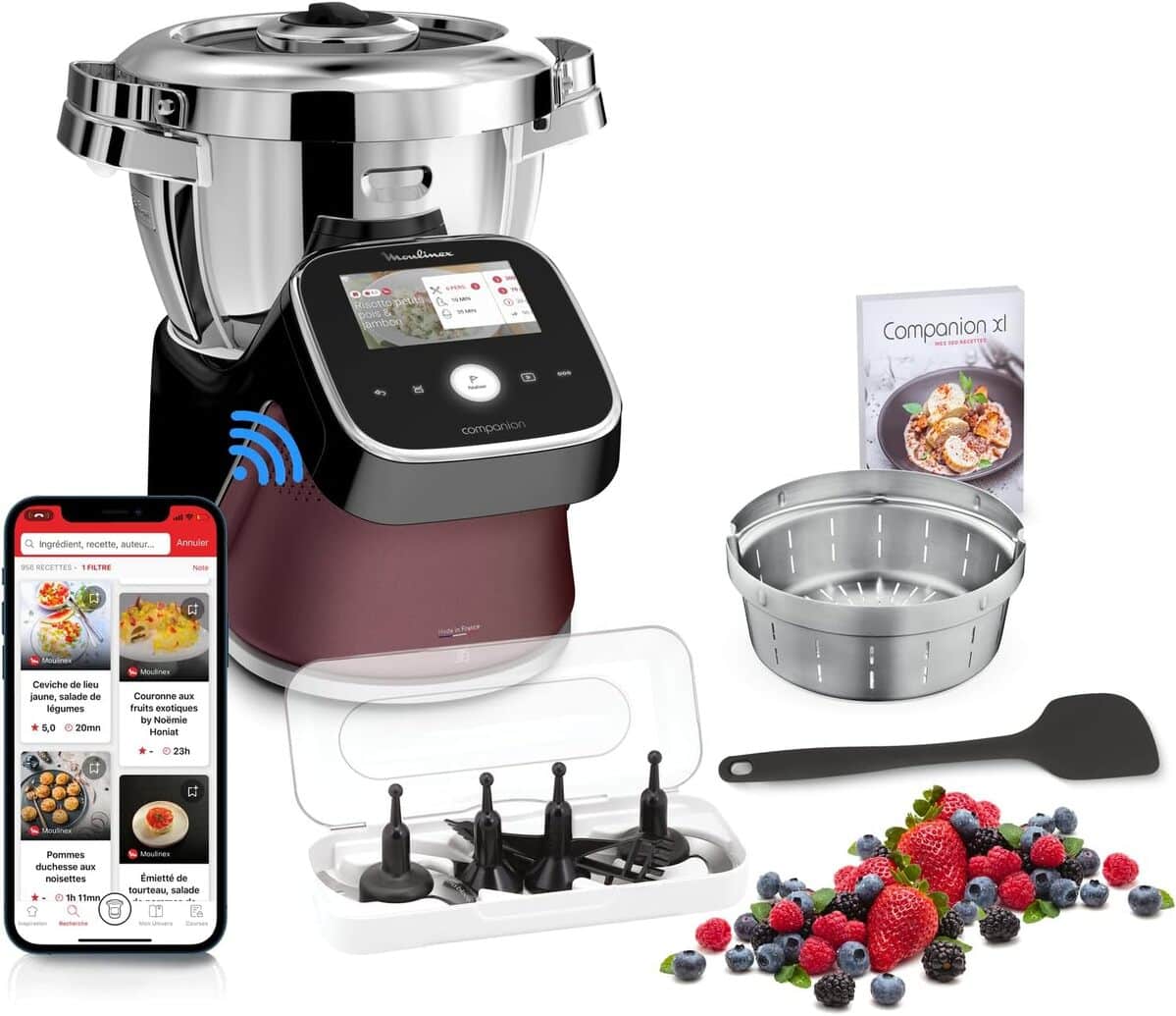 Test du robot cuiseur Moulinex I-Companion Touch Pro : 18 fonctions et pesage intégré