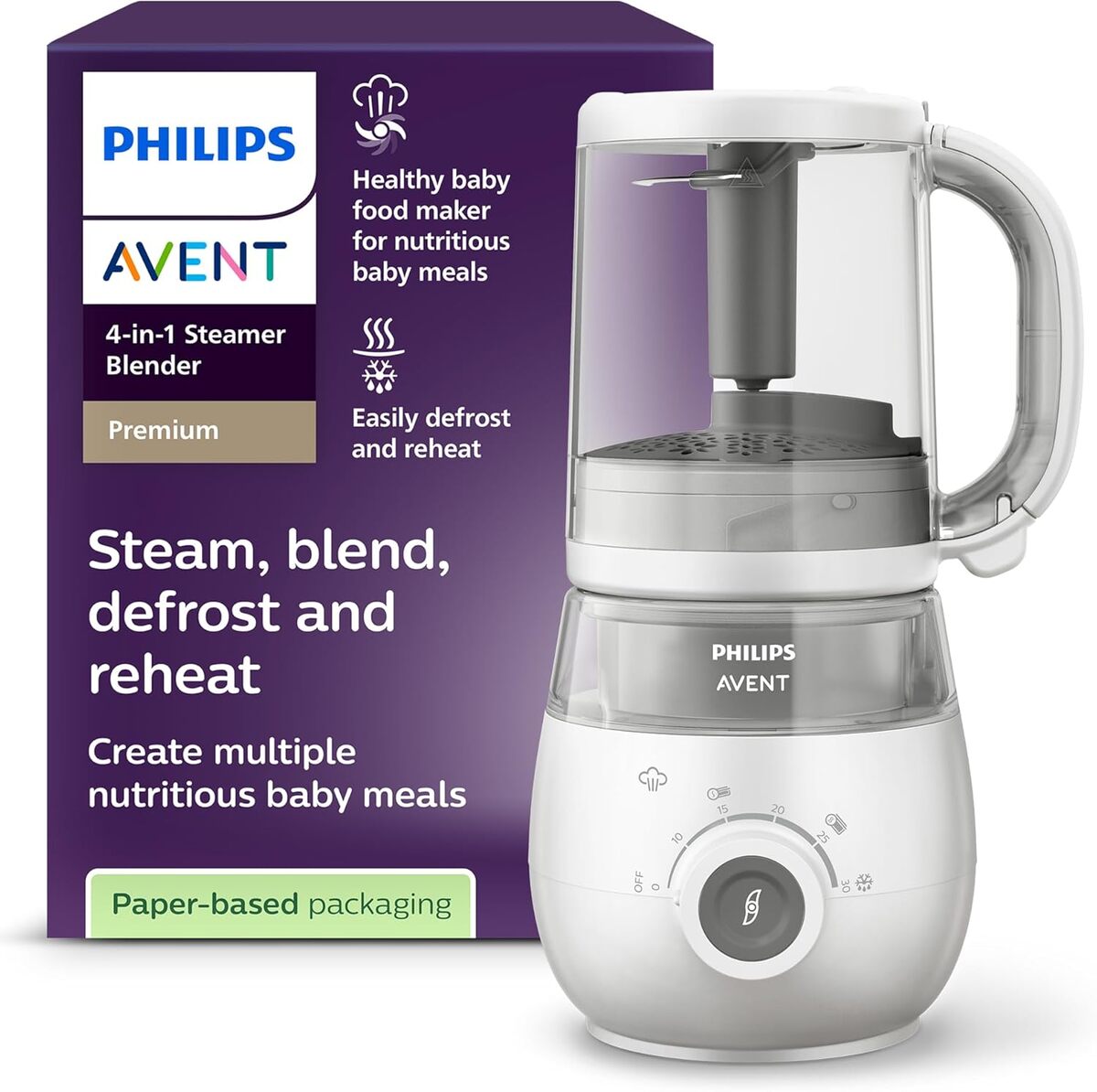 Test du robot cuiseur Philips Avent SCF883/01 : tout-en-un pour bébé