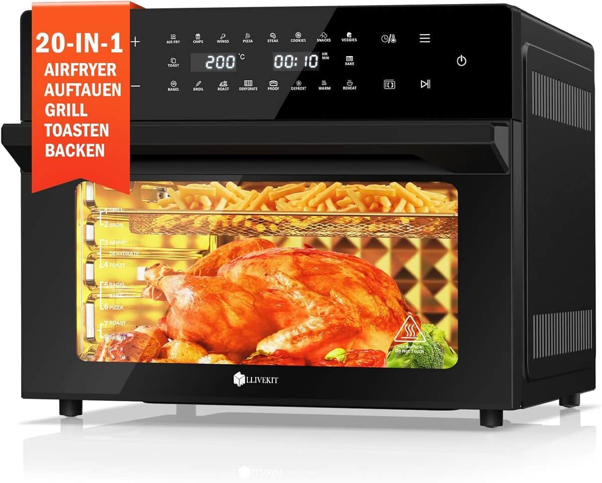 Test friteuse LLIVEKIT 30L : cuisson XXL sans huile