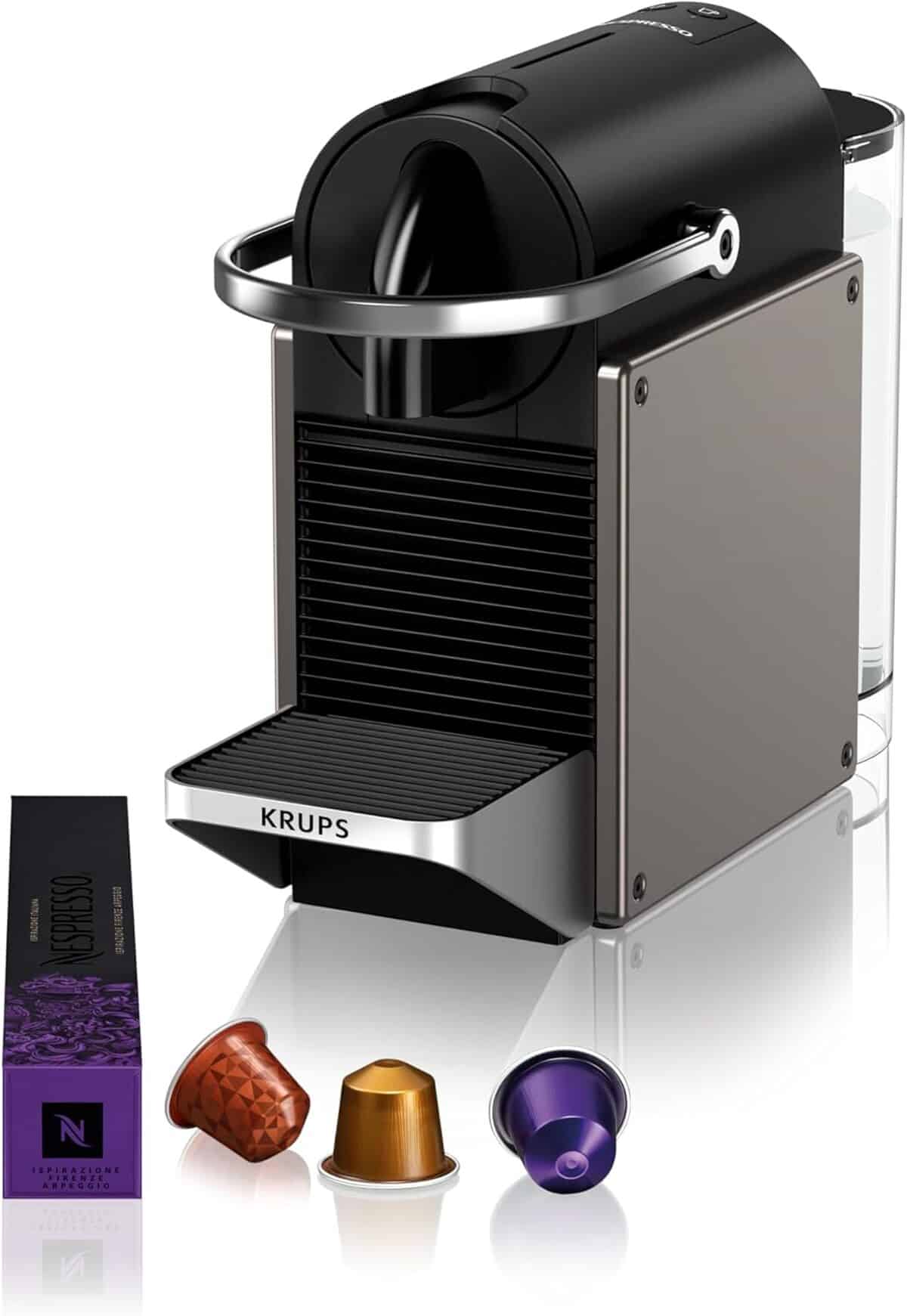 Test : machine à café Krups Pixie Titane YY5290FD