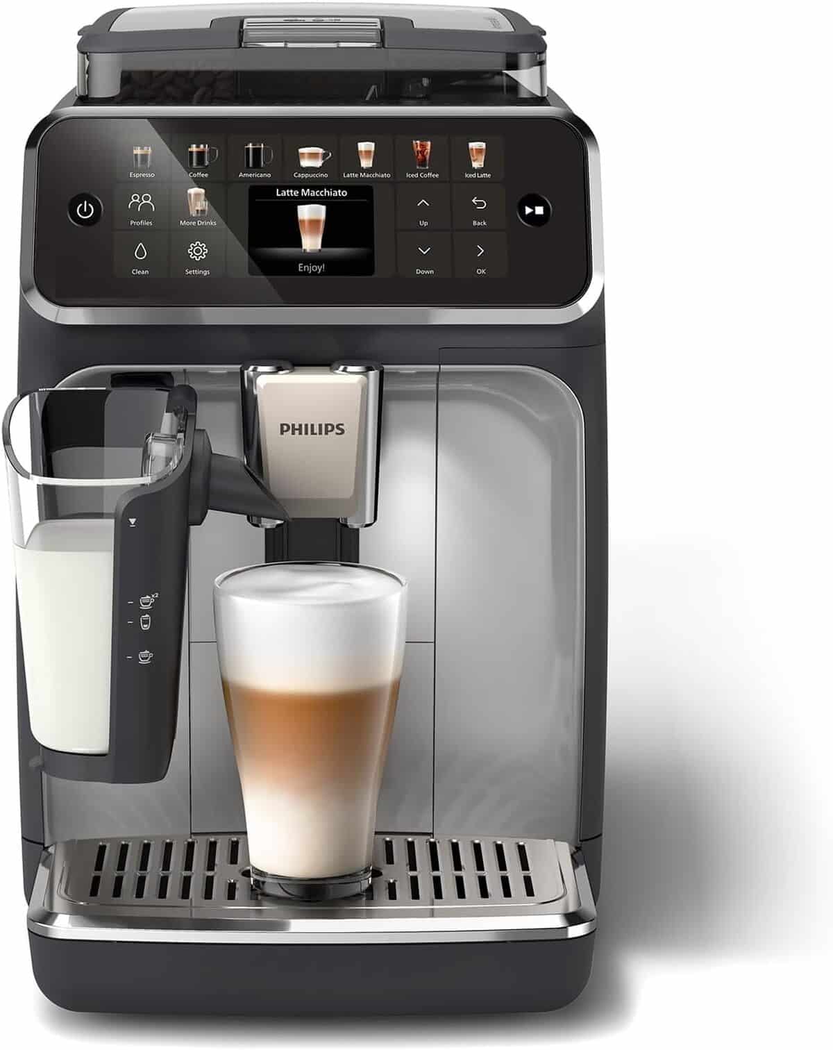 Test : machine expresso Philips 5500 Series, 20 boissons chaudes et froides