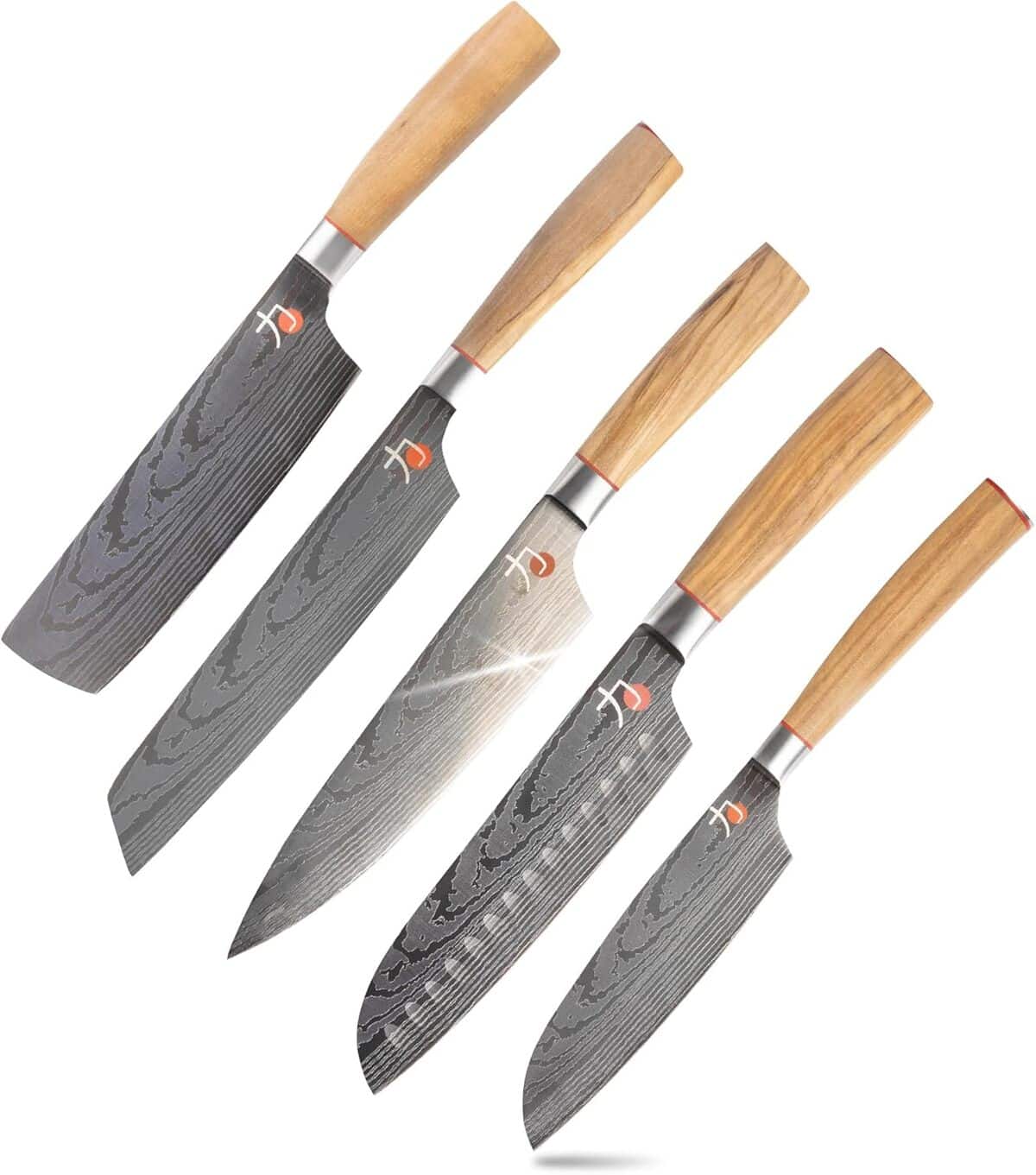 Test MasterPRO Tetsu : ensemble de couteaux japonais en bois d'olivier