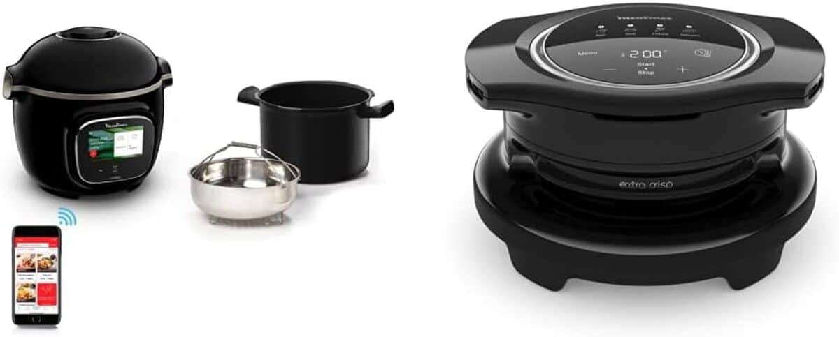 Test : moulinex Cookeo Touch Wifi 6L connecté et croustillant