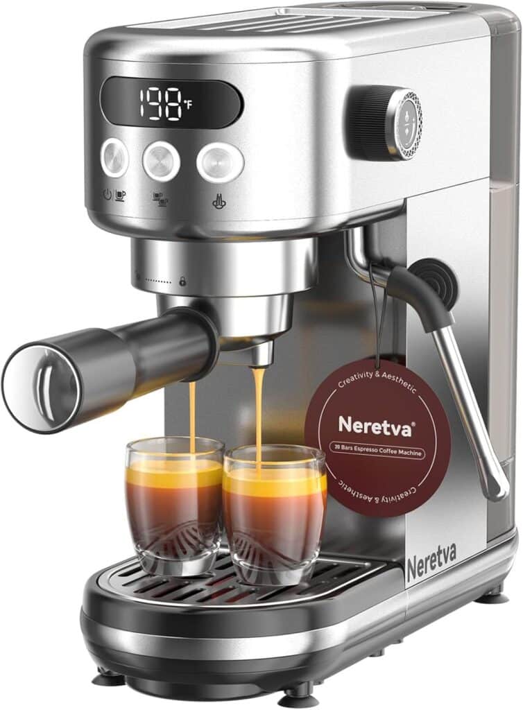 Test : neretva machine expresso 20 bars, compacte et performante