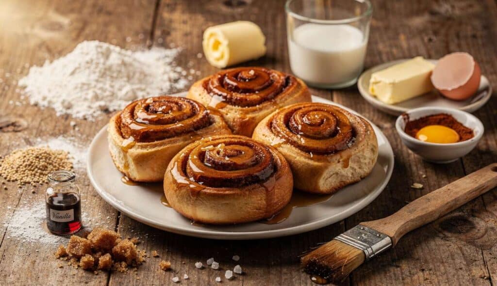 Recette de Cinnamon Rolls Moelleux et Gourmands