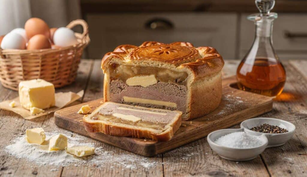 Recette de pâté en croûte de Pâques traditionnel