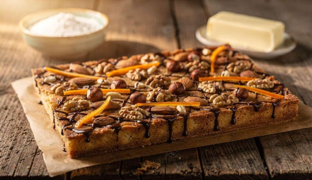 Mazurek de Pâques : gâteau polonais aux fruits secs