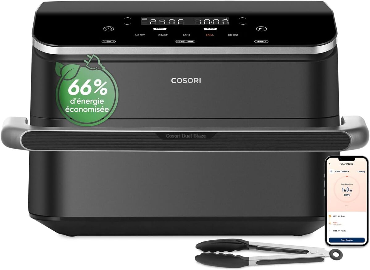 Test : cosori Air Fryer 10L Twinfry, la friteuse sans huile intelligente