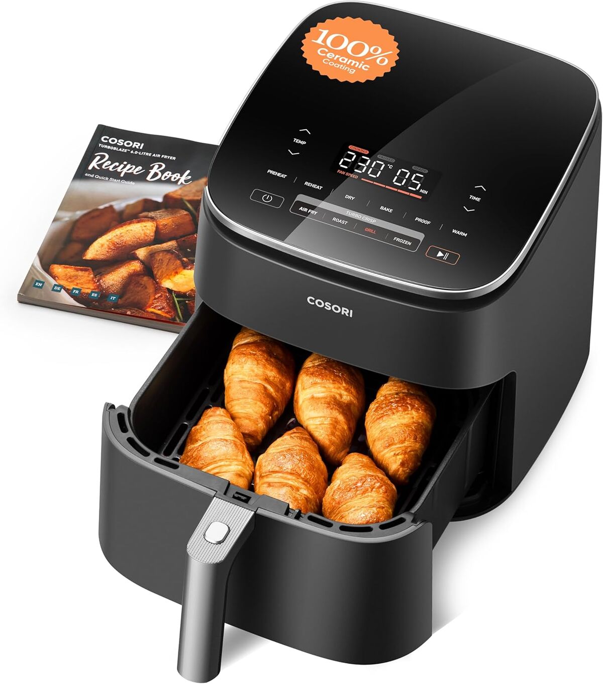 Test : cosori air fryer TurboBlaze DC, friteuse à air éco-énergie