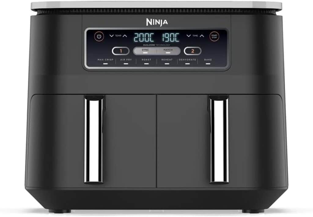 Test de la friteuse sans huile Ninja Foodi Dual Zone AF300EU