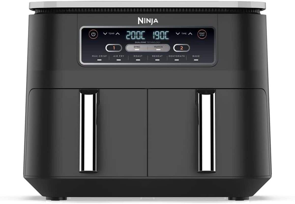 Test de la friteuse sans huile Ninja Foodi Dual Zone AF300EU
